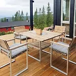 Sunny With Panoramic Views At Feriehus Sjusjoen